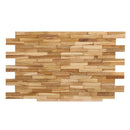 Farmhouse Rustic Teak 3D Wall Panels – (13 sq ft)