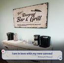 Backyard Bar & Grill Sign XVI