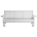Amish Casual Heavy Duty Roll Back 6 Foot Treated Porch Glider