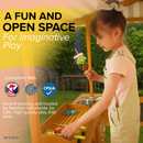 Avenlur Sumac Outdoor Wooden Play Market, Root View Planter, Mud Kitchen & Grill Station