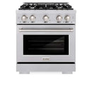ZLINE 30" Select Gas Range Convection Gas Oven Stainless Steel HGR30