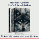 Wolf Double Exposure Wall Art III