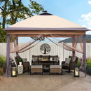 Ainfox 11Ft X 11Ft Steel Frame Pop-up Canopy