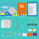 Whale Amigurumi DIY Crochet Kit Wizardi F07N8-M43