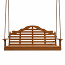 Keystone Amish Co. 5 Foot Milan Red Cedar Porch Swing with Cupholders