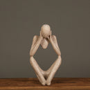 Abstract Thinker Desk Decor