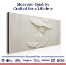 3D Minimalist Female Portrait Wall Art