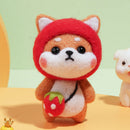 Puppy in Strawberry Costume Needle Felting Kit by Wizardi F07N8-6