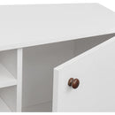 Farmhouse TV Stand for 65 Inch TVs With Storage Cabinet