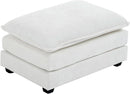 36.6 Inch Cream Ottoman Living Room Furniture Luxurious