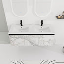 48" Floating Wall-Mounted Bathroom Vanity & Soft-Close Cabinet Door, KD-Package