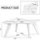 Modern minimalist wood color table top. Solid wood legs, cloud shape to give you a new experience, computer desk. The game table. Suitable for dining and living rooms.