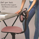 Blush Adjustable Swivel Mesh Desk Chair For Office