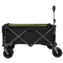 Collapsible Folding Wagon 300L,49' Extra Long Collapsible Wagon with Tailgate, All-Terrain 7'x 4' Big Wheels,Beach Wagon Cart Heavy Duty 400LBS Foldable Foldable Beach Wagon for Garden Sports Camping