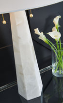 Laurellen - Alabaster Table Lamp - White