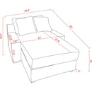 Modern Luxury Sofa Couch for Living Room Quality Chenille  Upholstery Sleeper Sofa Bed Daybed Beige Chenille