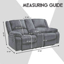 Velvet 8-Piece Reclining Loveseat Cover In Chocolate