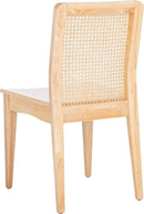 Natural Rattan Dining Chair Set Of 2 For Home Dining Room