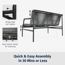 Stylish Four Piece Patio Furniture Set for Outdoor Comfort