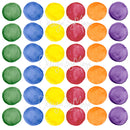 Colorful Watercolor Polka Dots - Fabric Nursery Wall Art Decals