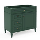 Bathroom Vanity With 2 Drawers And Tip-Out Drawer, Storage Cabinet
