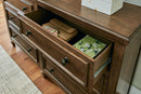 Sturlayne - Dresser And Mirror - Brown