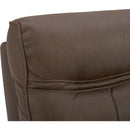 Chocolate Swivel Glider Rocker Recliner With USB Charging
