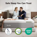 Queen Size Hybrid Mattress Gel Memory Foam Certipur US Certified