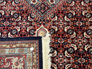Indo Persian Bijar Rug 6x9, Hand Knotted Wool Carpet