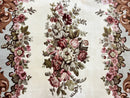 Aubusson Rug 10x13, Cream and Light Mint Green Hand Knotted Handmade French Savonnerie European Carpet, Wool Pile, Large Room Sized Vintage