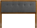 Modern Tufted Queen Headboard with Foam Padding