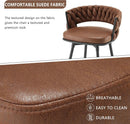 Elegant Swivel Bar Stools Set of Two 26 Inch