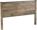 Rustic King Headboard with Charming Plank Details