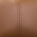 Masaccio Bar Stool Caramel Leatherette Adjustable Height