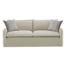 Upendo - Sofa With 2 Pillows - Beige Linen