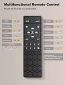 52 Inch Flush Mount Ceiling Fan With Remote App Control