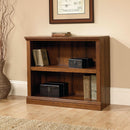 Washington Cherry Finish 2 Shelf Bookcase For Storage