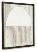 Bachard - Wall Decor - Tan / White