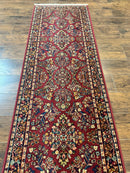 Karastan Runner Rug 2.6 x 8.6, Red Sarouk