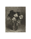 Vase of Flowers Drawing