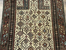 Antique Caucasian Shirvan Rug 3x5, Dagestan Prayer Rug, Collectible, Early 20th Century Rug