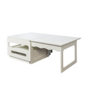 3 in 1 deformed Coffee Tables with Storage Cabinet for Living Room, Coffee Table with  for Dining Room