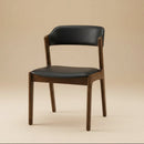 Enzo - Dining Chair (Set of 2) - Black / Brown