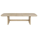 Kailani 7-piece Rectangular Wood Dining Table Set Beige Oak
