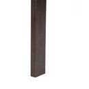 Elegant Patio Dining Set with Removable Cushions in Dark Brown Acacia Wood for Outdoor Spaces