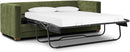 EightyTwoInches Pull Out Sofa Bed With Hidden Mattress