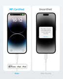 Anker <b>310</b> USB C to Lightning Cable (6 ft, 2pack)