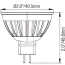 6W Light Fixture for Outside Replacing 50W Halogen with Waterproof Feature