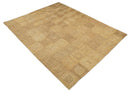 6x9 and 8x10 Hand Woven 100% Natural Fiber Brown Natural Jute and Wool Rug | JR16