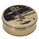 Nebraska Windmill Tin | Black & Gold | 7 X 2.5 | GROW Nebraska